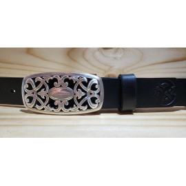 Ceinture cuir largeur 3 cm