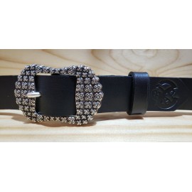 Ceinture cuir largeur 3 cm