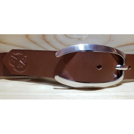 Ceinture cuir largeur 3 cm