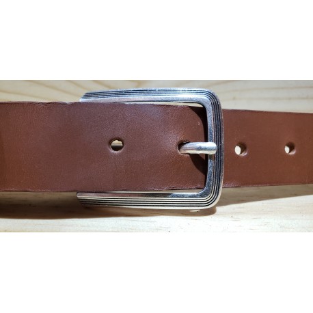 Ceinture cuir largeur 3 cm