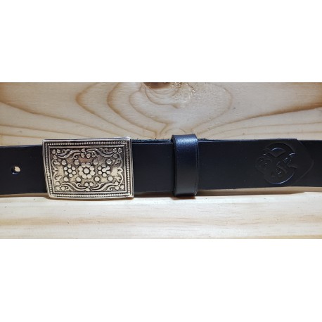 Ceinture cuir largeur 3 cm