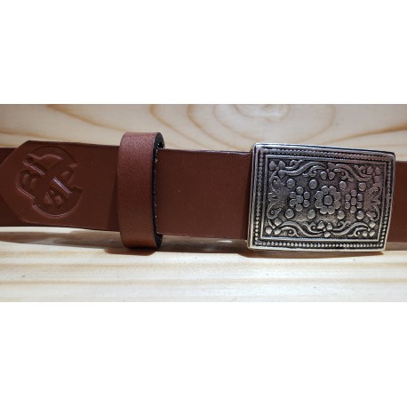 Ceinture cuir largeur 3 cm