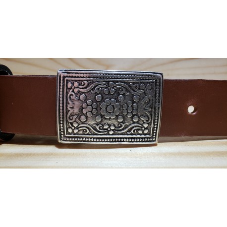 Ceinture cuir largeur 3 cm