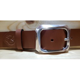 Ceinture cuir largeur 4 cm