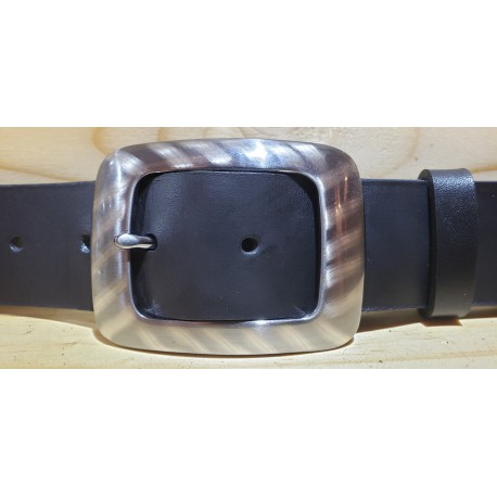 Ceinture cuir largeur 4 cm