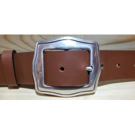 Ceinture cuir largeur 4 cm