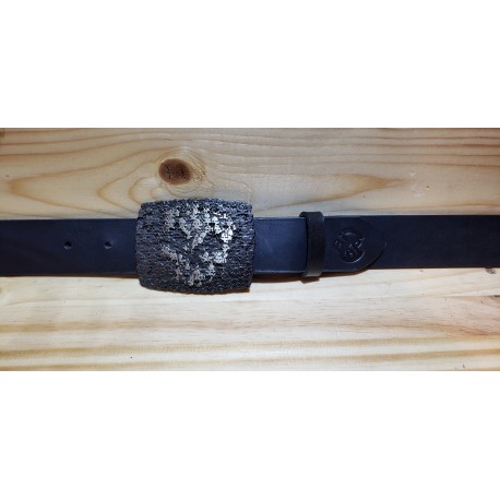 Ceinture cuir largeur 4 cm