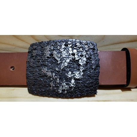 Ceinture cuir largeur 4 cm