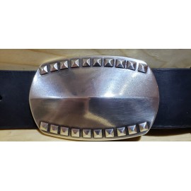 Ceinture cuir largeur 4 cm