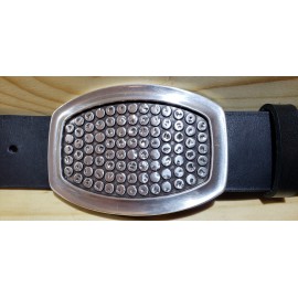 Ceinture cuir largeur 4 cm