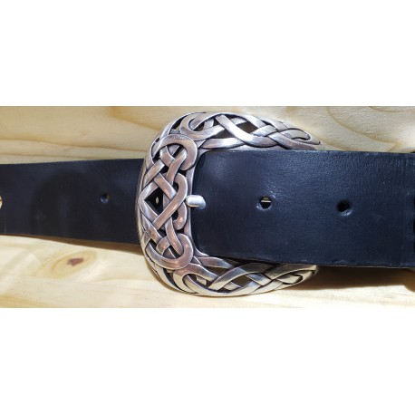 Ceinture cuir largeur 4 cm