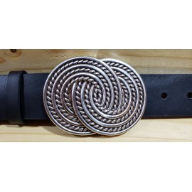 Ceinture cuir largeur 4 cm