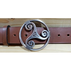 Ceinture cuir largeur 4 cm