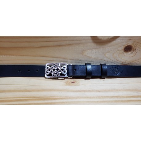 Ceinture cuir largeur 3 cm