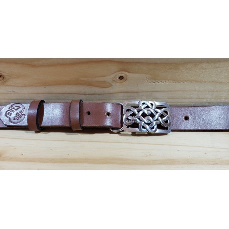 Ceinture cuir largeur 3 cm