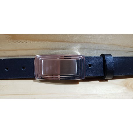 Ceinture cuir largeur 3 cm