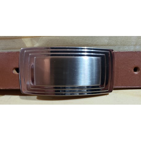 Ceinture cuir largeur 3 cm