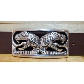 Ceinture cuir largeur 4 cm