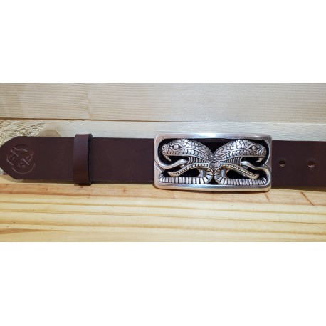 Ceinture cuir largeur 4 cm