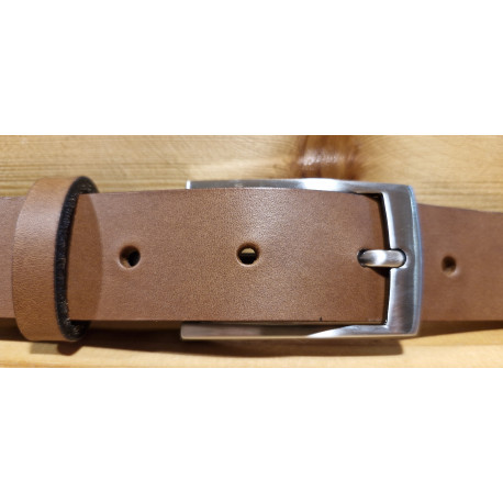 Ceinture cuir largeur 3 cm