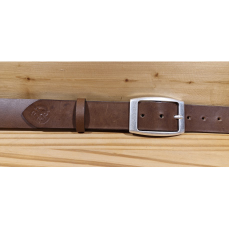 Ceinture cuir largeur 4 cm